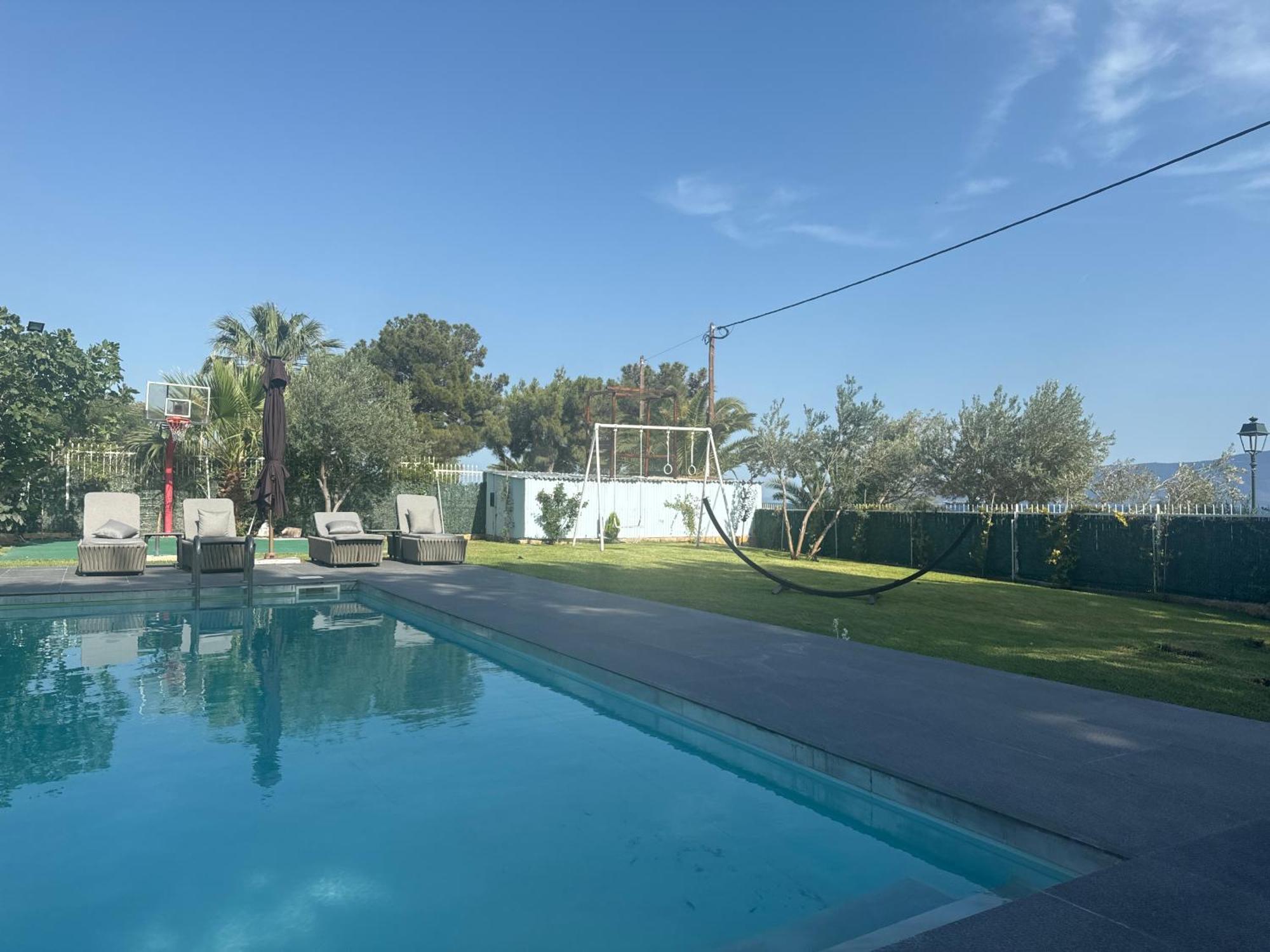 Kalamáki Zoza Luxury Villa Isthmia By The Sea With Private Pool מראה חיצוני תמונה